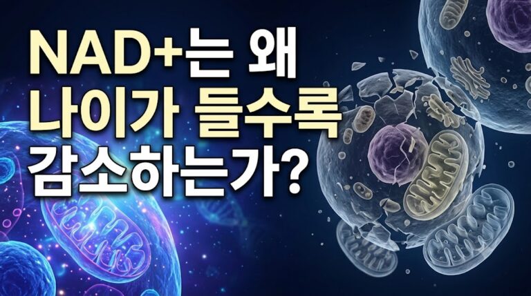 NAD⁺는 왜 나이가 들수록 감소하는가