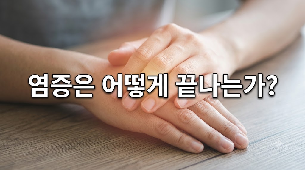 염증은 어떻게 끝나는가: