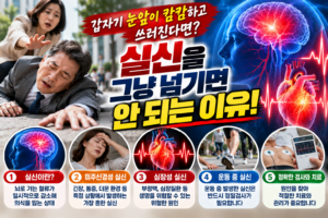 갑자기 눈앞이 캄캄하고 쓰러진다면? 실신을 그냥 넘기면 안 되는 이유 6 갑자기 눈앞이 캄캄하고 쓰러진다면? 실신을 그냥 넘기면 안 되는 이유