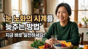 눈 노화의 시계를 늦추는 방법, 침침한 눈을 그냥 두지 마세요 6 눈 노화의 시계를 늦추는 방법, 침침한 눈을 그냥 두지 마세요