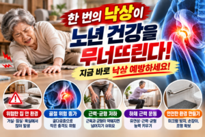 한 번의 낙상이 노년 건강을 무너뜨린다? 반드시 알아야 할 낙상 예방법 9 한 번의 낙상이 노년 건강을 무너뜨린다? 반드시 알아야 할 낙상 예방법