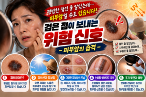 평범한 점인 줄 알았는데 피부암? 검은 점이 보내는 위험 신호 9 평범한 점인 줄 알았는데 피부암? 검은 점이 보내는 위험 신호